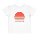 Oregon Toddler T-Shirt - Retro 80s Unisex Toddler Oregon Shirt-2