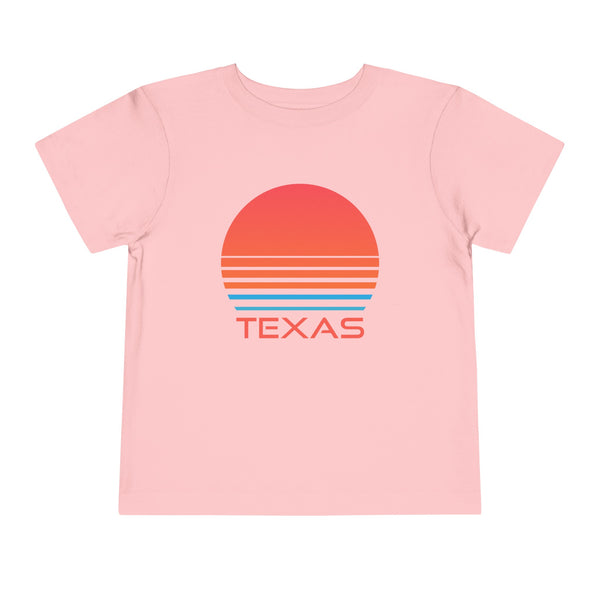 Texas Toddler T-Shirt - Retro 80s Unisex Toddler Texas Shirt