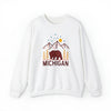 Michigan Sweatshirt - Unisex Michigan Crewneck Sweatshirt