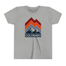 Colorado Youth Shirt - Retro Mountain Colorado Kid's T-Shirt-4