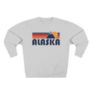 Premium Alaska Mountain Lines Graphic Sweatshirt-3