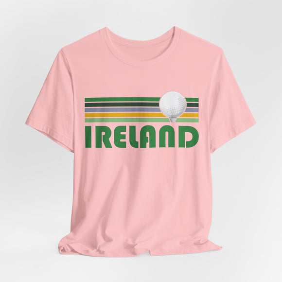 Golf Ireland T-Shirt - Retro Golf Unisex Ireland Shirt