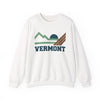 Vermont Sweatshirt - Mountain Vermont Crewneck Sweatshirt