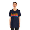 Alaska T-Shirt - Mountain Sunset Unisex Alaska Shirt
