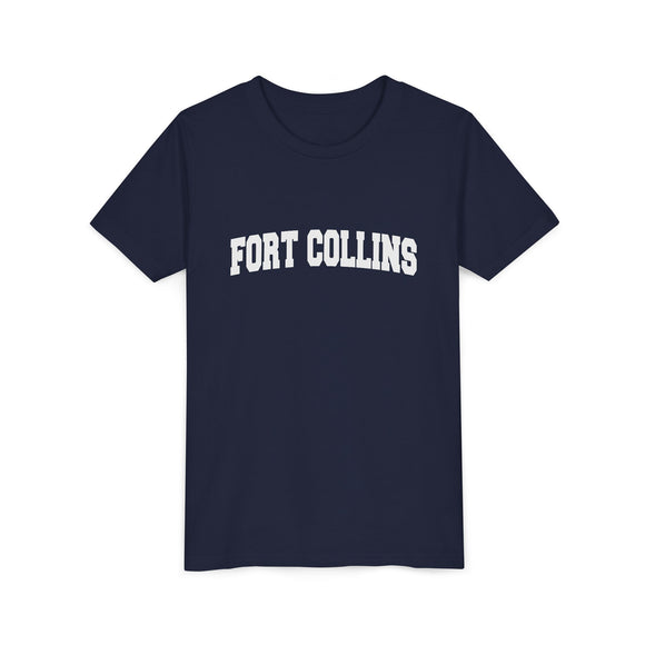 Fort Collins, Colorado Youth Graphic Tee - Kids Fort Collins T Shirt
