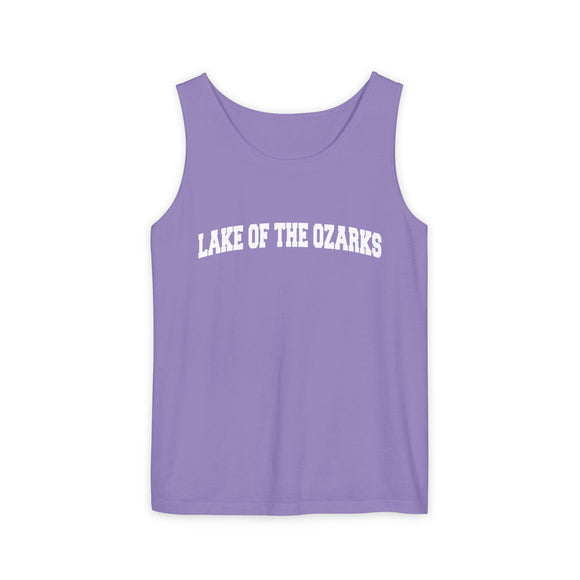 Lake of the Ozarks, Missouri Tank Top Unisex | Comfort Colors - 100% Cotton