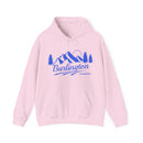 Burlington, Vermont Hoodie - Unisex Mountain Burlington Hoodie Sweatshirt-1