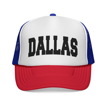 Dallas, Texas Collegiate Style Trucker Hat
