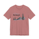 Vermont T-Shirt - Retro Ski Mountain Gondola Unisex Vermont Shirt-24