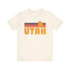 Utah T-Shirt Retro - Adult Unisex Utah T Shirt