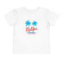 Malibu, California Toddler T-Shirt - Retro Palm Tree Toddler Malibu Shirt-2