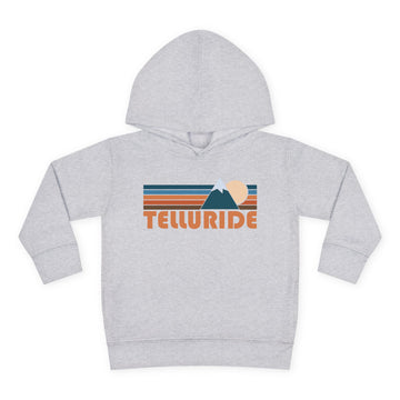 Telluride, Colorado Toddler Hoodie - Unisex Telluride Toddler Sweatshirt - 0