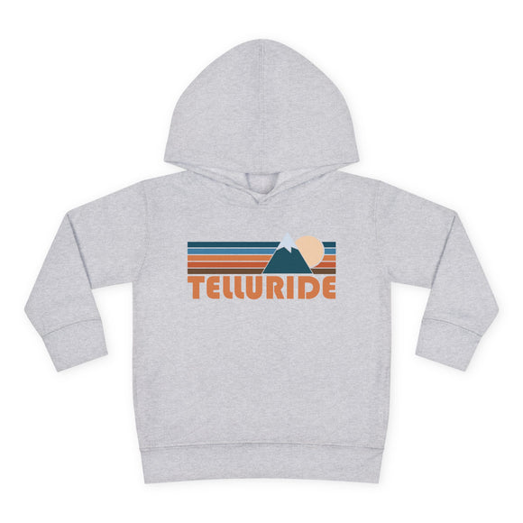 Telluride, Colorado Toddler Hoodie - Unisex Telluride Toddler Sweatshirt