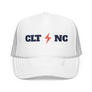 Charlotte, North Carolina Retro Trucker Hat - Lightning Foam Cap-5