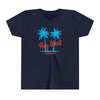 Key West, Florida Youth Shirt - Retro Palm Tree Key West Kid's T-Shirt