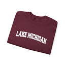 Lake Michigan Sweatshirt - Unisex Graphic Crewneck-11
