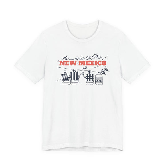 New Mexico Après-ski T-Shirt - Vintage Mountain Graphic Tee