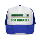 Los Angeles, California Retro California Trucker Hat-4