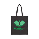 Jackson Hole, Wyoming Cotton Canvas Pickleball Jackson Hole Tote Bag-2