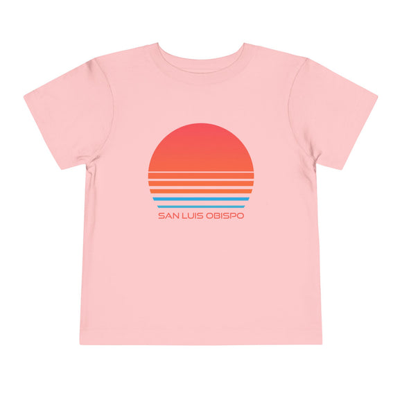 San Luis Obispo, California Toddler T-Shirt - Retro 80s Toddler San Luis Obispo Shirt