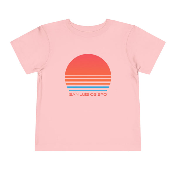 San Luis Obispo, California Toddler T-Shirt - Retro 80s Toddler San Luis Obispo Shirt