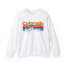 Colorado Sweatshirt - Retro Mountain & Birds Unisex-1