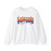 Colorado Sweatshirt - Retro Mountain & Birds Unisex