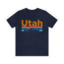 Utah T-Shirt - Mountain Sunset Unisex Utah Shirt-7