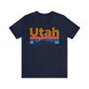 Utah T-Shirt - Mountain Sunset Unisex Utah Shirt