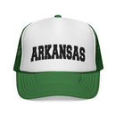 Arkansas Retro Collegiate Style Trucker Hat-3