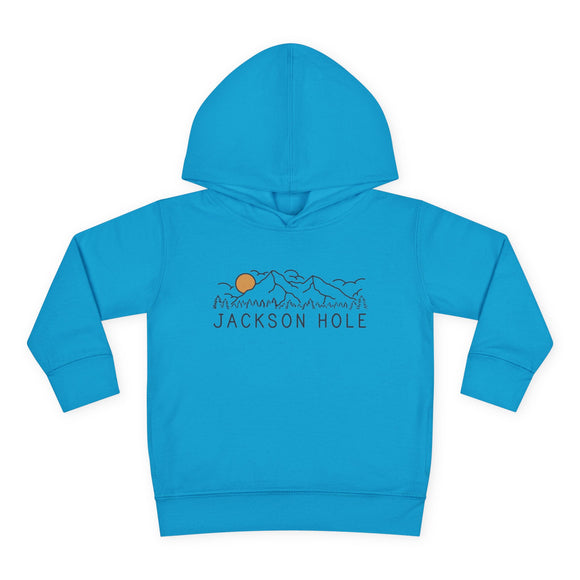 Jackson Hole, Wyoming Toddler Hoodie - Unisex Jackson Hole Toddler Sweatshirt