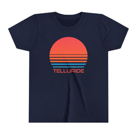 Telluride, Colorado Youth Shirt - Retro 80s Telluride Kid's T-Shirt