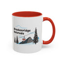 Breckenridge, Colorado Retro Snow Skiing Mountain 11 oz Mug, Ski Lodge Decor Coffee Cup, Mountain Gondola  Lover Gift, Retro Skiing Mug-6