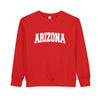 Arizona Toddler Sweatshirt - Arizona Toddler Crewneck Sweatshirt