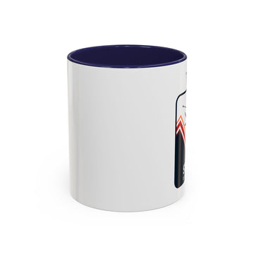 Stowe, Vermont Retro Snow Skiing Mountain 11 oz Mug, Ski Lodge Decor Coffee Cup, Mountain Lover Gift, Retro Skiing Mug - 0