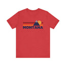 Retro Montana T-shirt, Mountain Tee, Vintage Montana Unisex Jersey Shirt, Outdoor Hiking Apparel-8