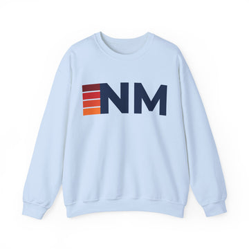 Buy light-blue New Mexico Retro Sweatshirt | Retro Stripes New Mexico