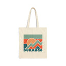 Durango, Colorado Cotton Canvas Durango Tote Bag-1