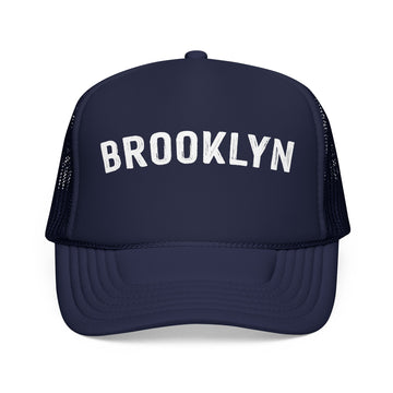 Brooklyn, New York Trucker Hat - Foam Brooklyn Cap