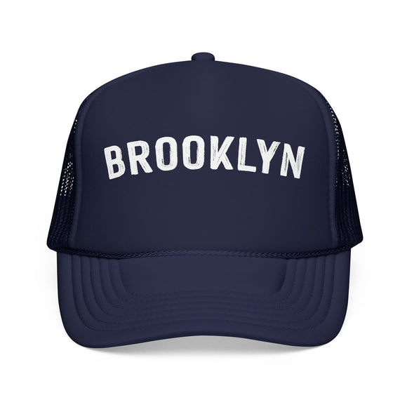 Brooklyn, New York Trucker Hat - Foam Brooklyn Cap