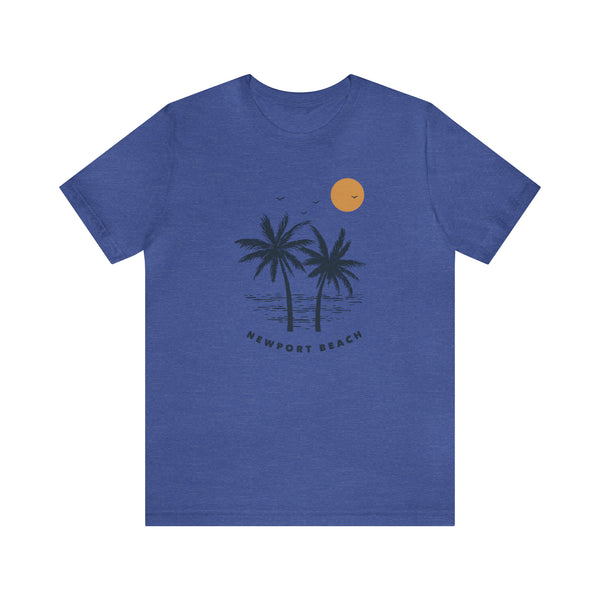 Newport Beach, California T-Shirt - Retro Unisex Newport Beach Shirt