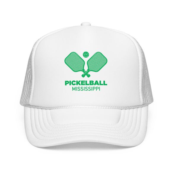 Mississippi Pickleball Trucker Hat - Foam Mississippi Cap