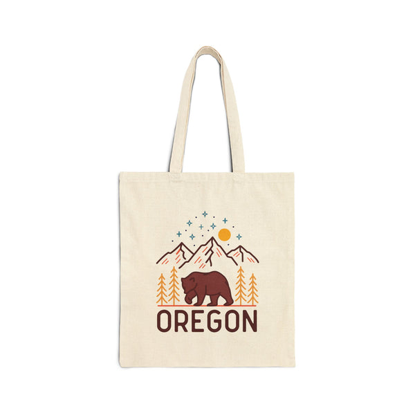 Oregon Tote Bag - Cotton Canvas Oregon Bag