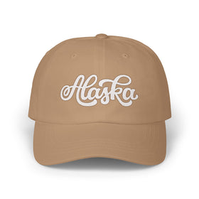 Buy khaki Alaska Dad Hat - Embroidered Alaska Classic Dad Cap