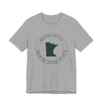 Buy athletic-heather Minnesota T-Shirt — State Graphic Tee