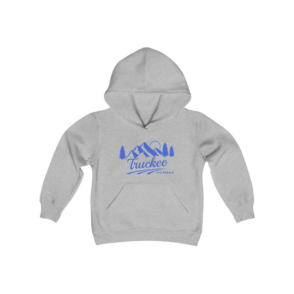 Retro Truckee, California Youth Hoodie - Mountain Truckee, California Kids Sweatshirt, Cute Truckee, California Children's Pullover