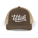 Utah Snapback Trucker Cap - Embroidered Utah Hat-3