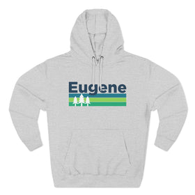 Premium Eugene, Oregon Hoodie - Retro Unisex Eugene Sweatshirt