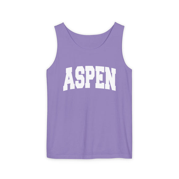 Aspen, Colorado Tank Top Unisex | Comfort Colors - 100% Cotton