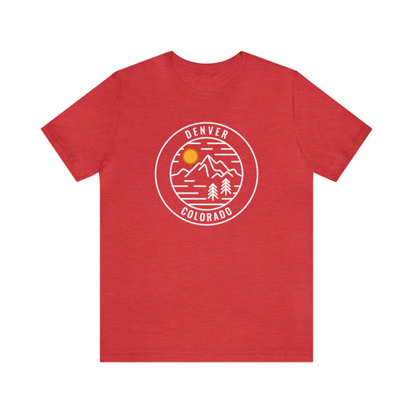 Denver, Colorado T-Shirt - Retro Unisex Denver Shirt